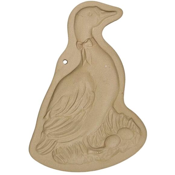 Vtg Brown Bag Cookie Art Mold Lot Of 2 Goose Raggedy Andy Hill Design Inc 1986 - Picture 5 of 7